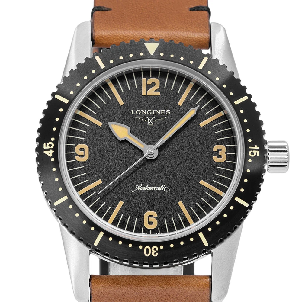 Longines Men's L2.822.4.56.2 Heritage Skin Diver Automatic - Image 2