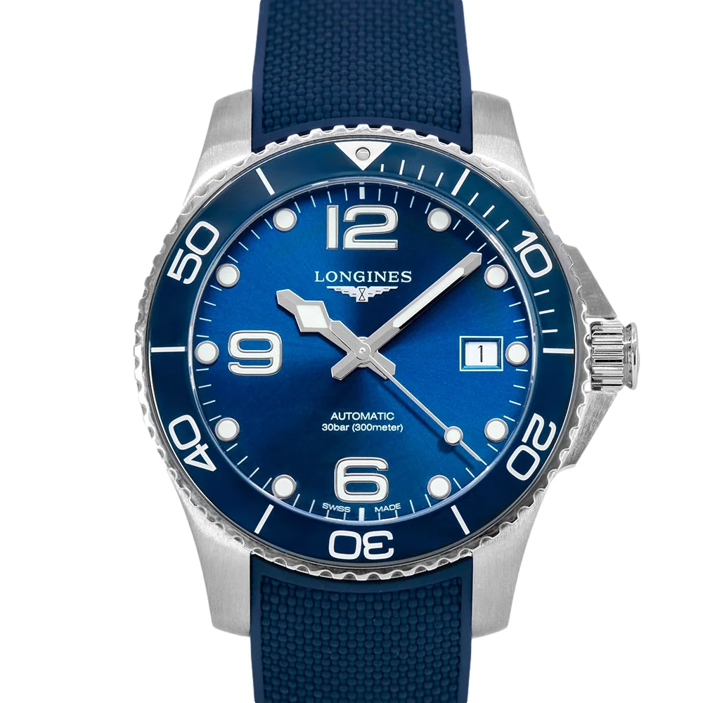 Longines Men's L3.780.4.96.9 HydroConquest Blue Dial Auto - Image 3