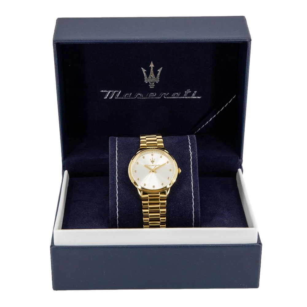 Maserati Men's R8853147503 Royale Silver Dial Watch - Image 8