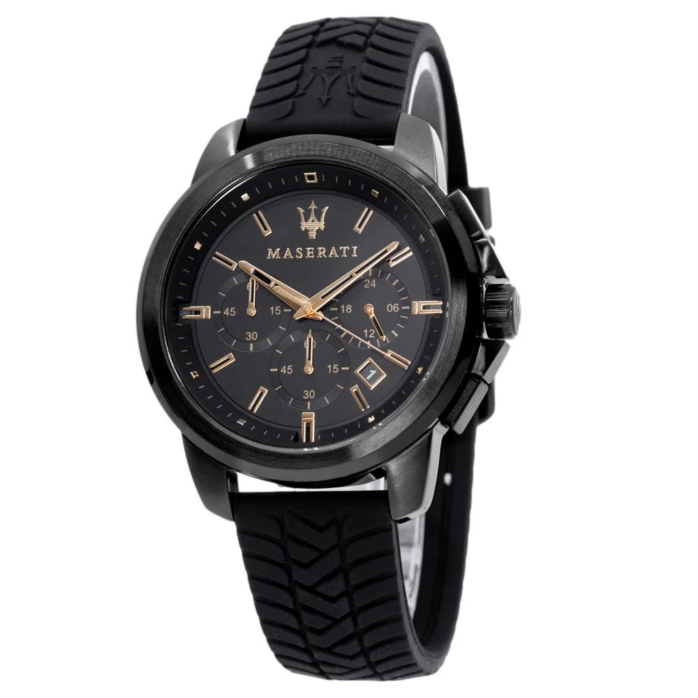 Maserati Men's R8871621011 Successo Chrono Black Watch