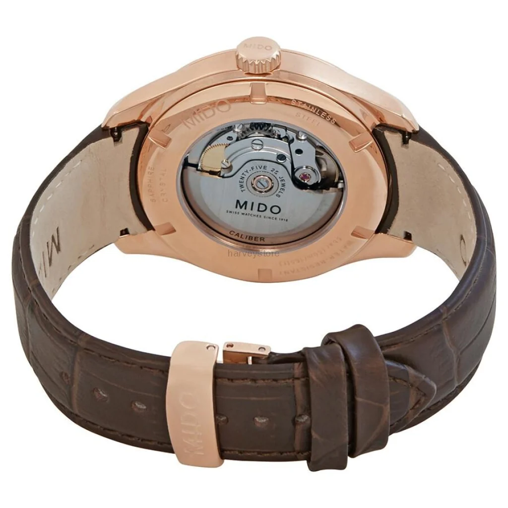 Mido Men's M024.630.36.041.00 Belluna Sunray Daydate Watch - Image 2