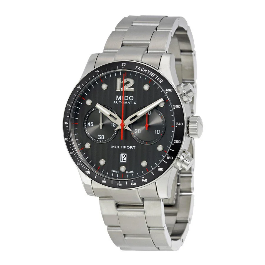 Mido Men's M0256271106100 Multifort Chronograph Auto