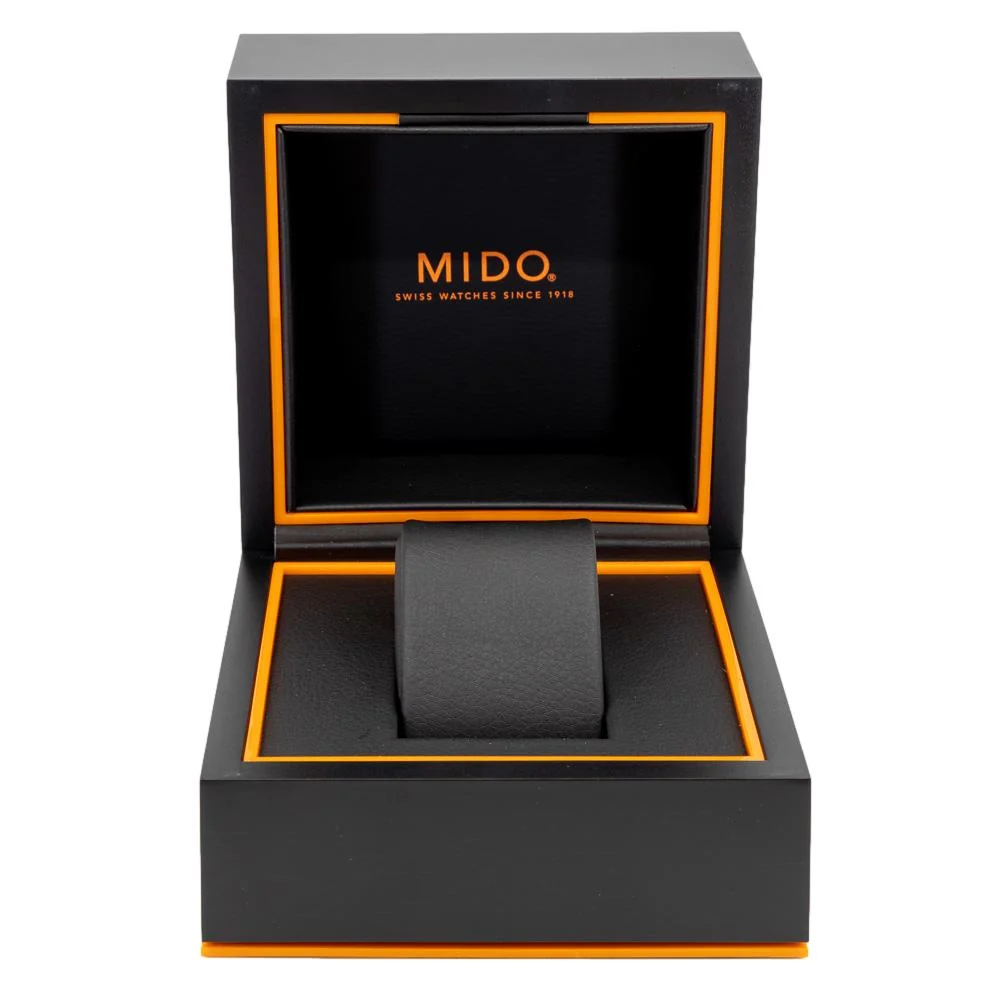 Mido Men's M026.830.17.421.00 OacenStar Red Dial Watch - Image 7