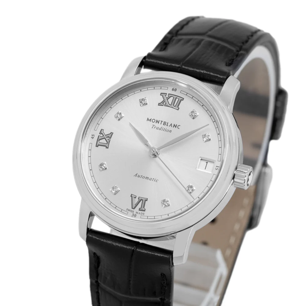 Montblanc Women's 128689 Tradition Auto Date 32 mm - Image 10