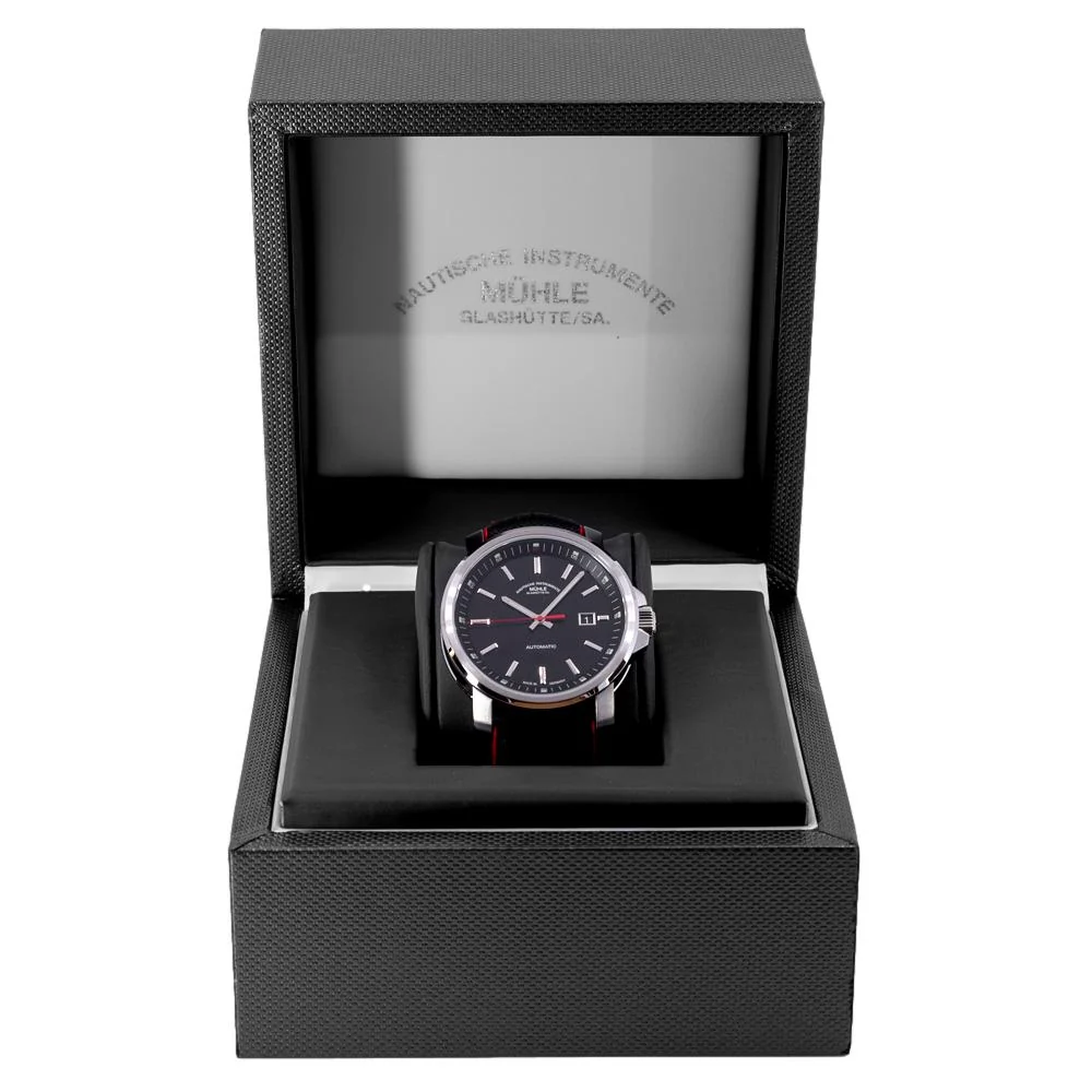 Muhle Glashutte Men's M1-25-33-NB 29er Big Black Dial Auto - Image 7