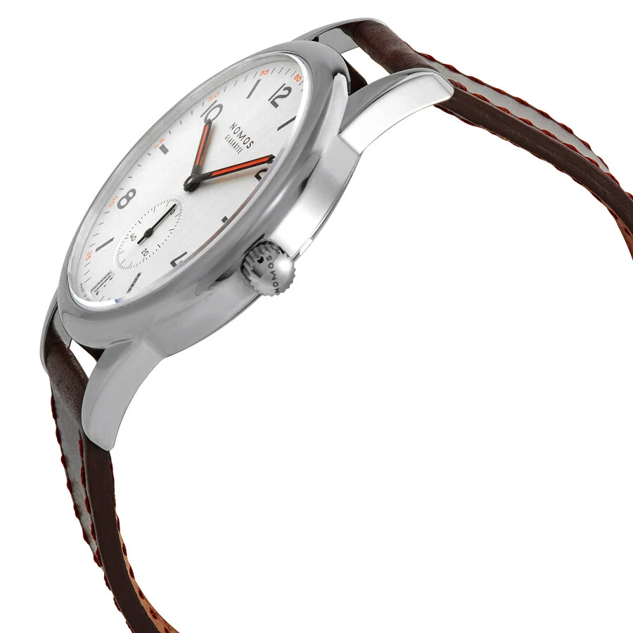 Nomos Glashütte Men's 771 Club Date Silver Dial Watch - Image 3
