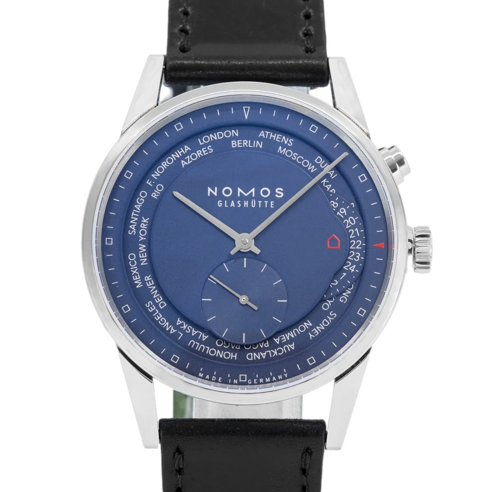 Nomos Glashutte Men's 807 Zurich World Time Midnight Blue - Image 2