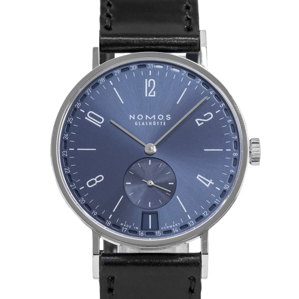 NOMOS Men's 136 Tangente 2Date 37.5mm Manual Winding Watch - Image 2