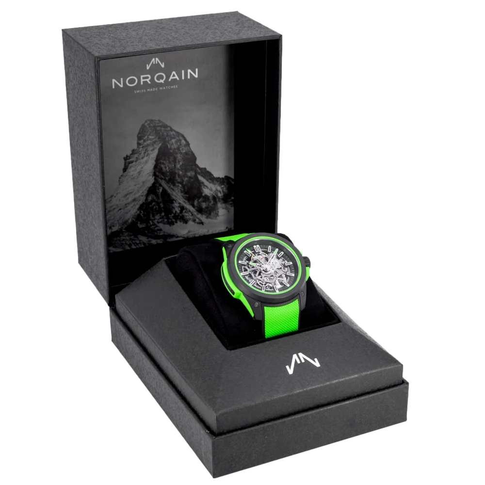 Norqain N3000.07Q20.B14 Independence Automatic Wild ONE Skeleton Men's Watch - Image 9