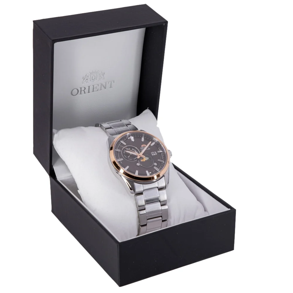 Orient RA-AK0313Y30B Stretto Automatic Sun & Moon Men's Watch - Image 3
