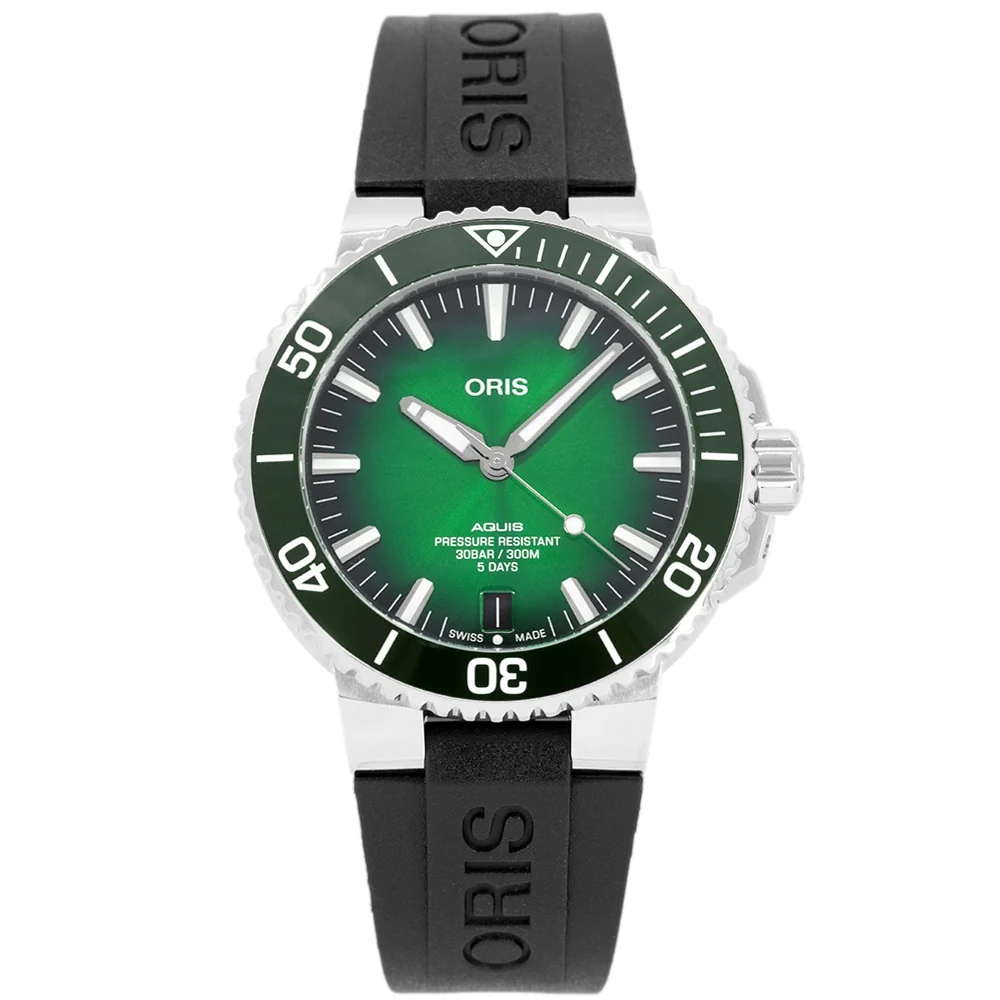 Oris 01 400 7763 4157-07 4 24 74EB Aquis Date Auto - Image 2