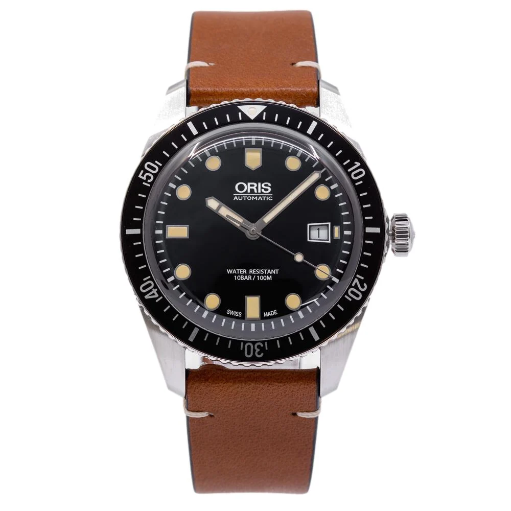Oris 01 733 7720 4054-07 5 21 45 Divers 65 Black Dial Watch - Image 2