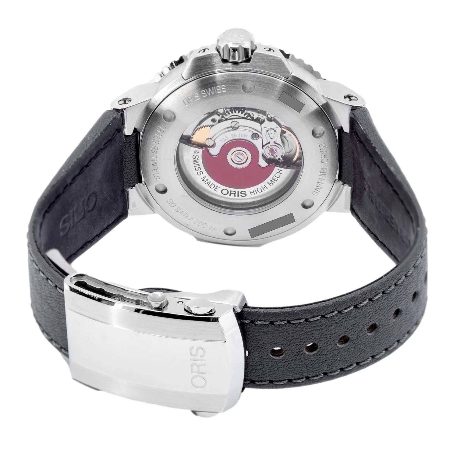 Oris 01 733 7730 4153-07 5 24 11EB Aquis Grey Dial Watch - Image 4