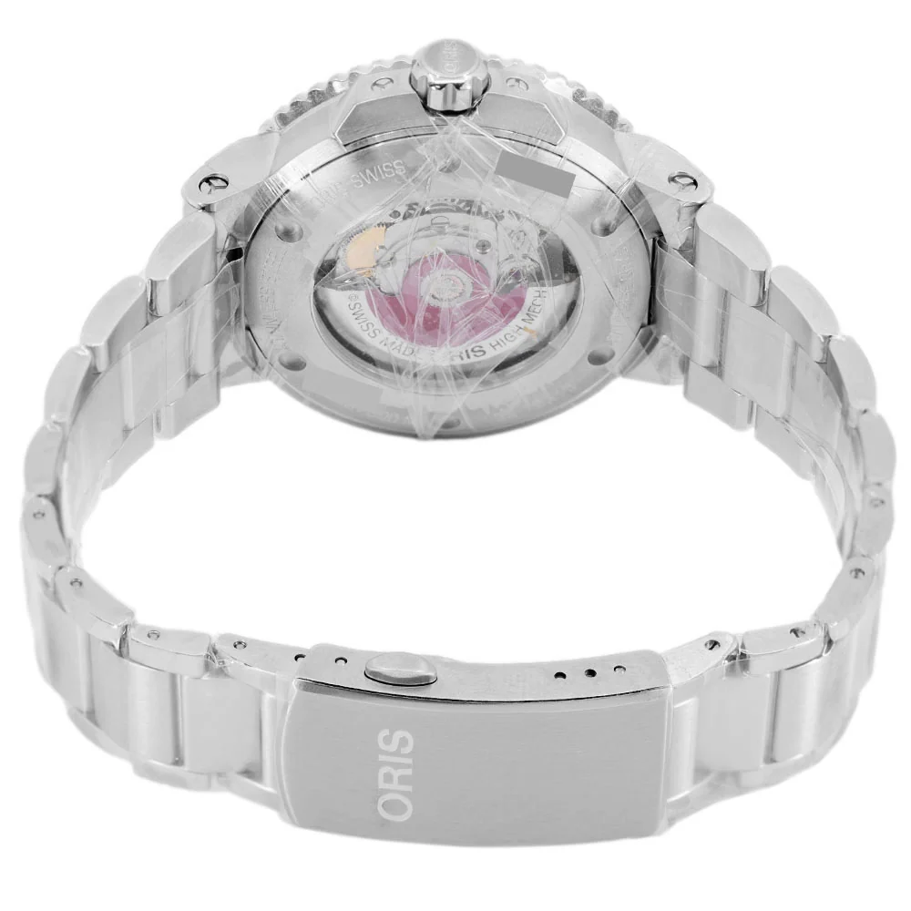 Oris Men's 01 733 7766 4150-Set Aquis Date Upcycle Automatic - Image 5