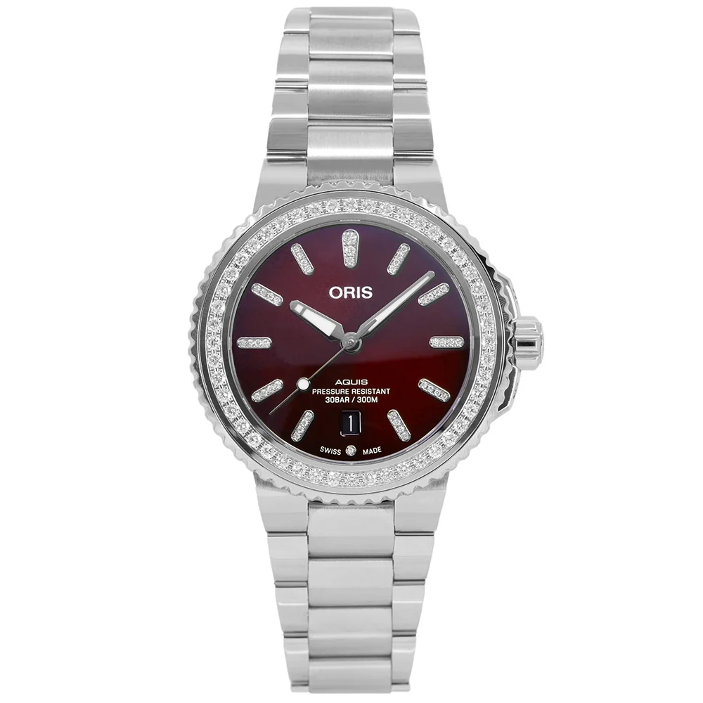 Oris 01 733 7766 4998-07 8 22 05PEB Aquis Diamonds Automatic - Image 2