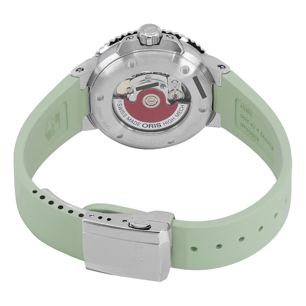 Oris 01 733 7770 4157-07 4 18 67FC Aquis Green Dial Auto - Image 5