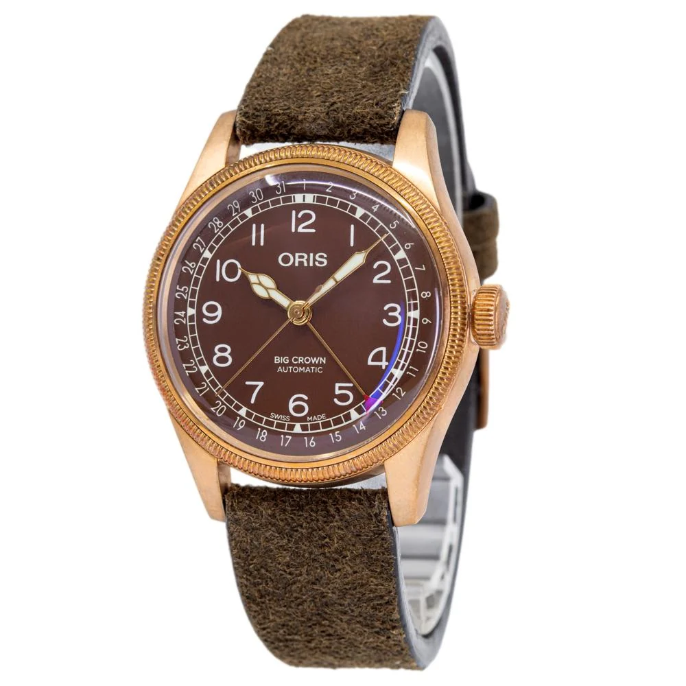 Oris 01 754 7741 3166-07 5 20 74BR Big Crown Bronze Watch