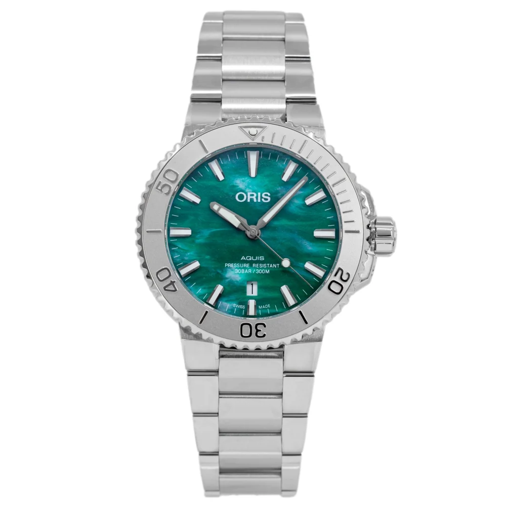 Oris 01 733 7730 4137-07 8 24 05PEB Oris Aquis x Bracenet - Image 2