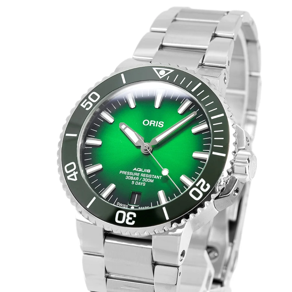 Oris Men's 01 400 7763 4157-07 8 24 09PEB Aquis Automatic - Image 10