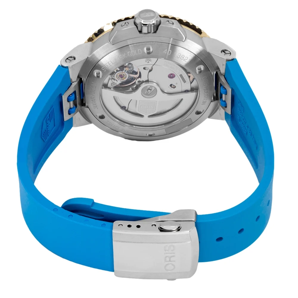 Oris Men's 01 400 7769 6355-07 4 22 75FC Aquis Date 400 - Image 5