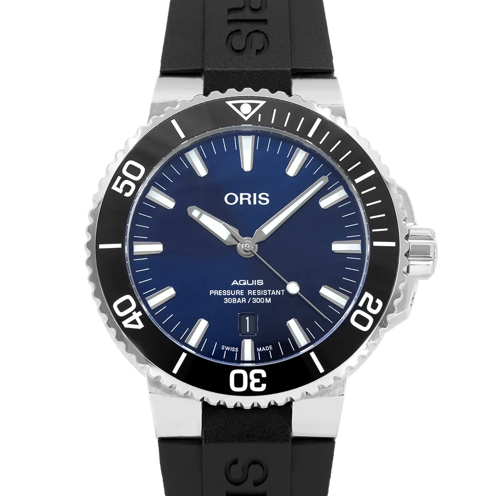 Oris Men's 01 733 7730 4135-07 4 24 64EB Aquis Auto - Image 3