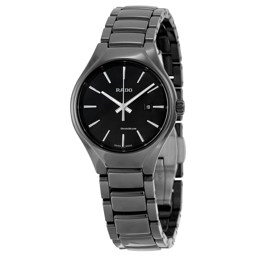 Rado Ladies R27059152 True Black High-tech Ceramic Watch