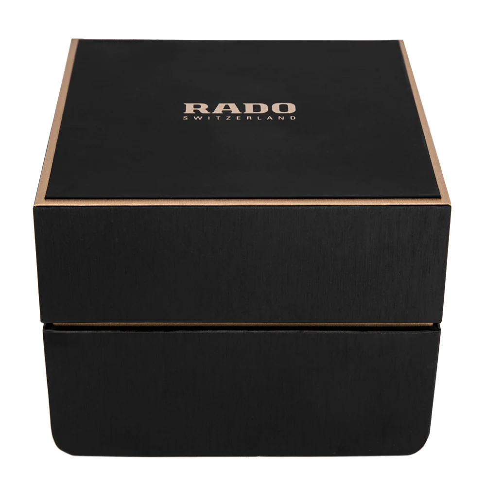 Rado Unisex R27238162 True Round Black Ceramic Quartz - Image 6
