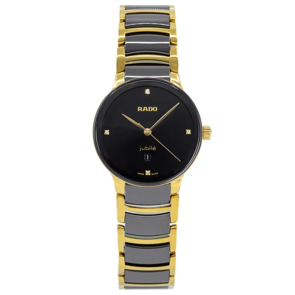 Rado Women's R30025712 Centrix Black Dial Diamonds Quartz - Image 3