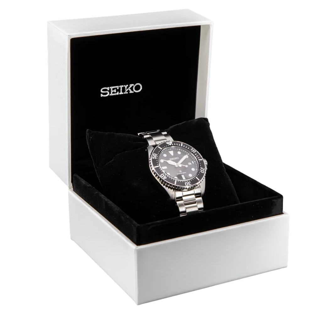 Seiko Men's SNE597P1 Prospex Solar Diver 200 mt - Image 9