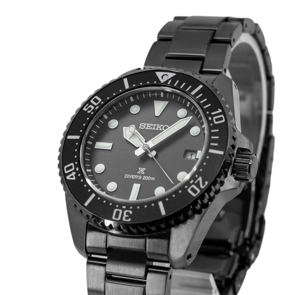 Seiko Men's SNE599P1 Prospex 20ATM 41mm Solar Diver - Image 10