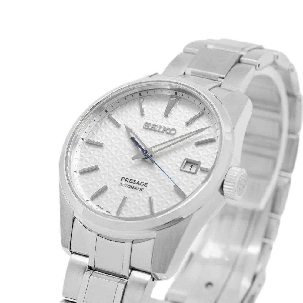 Seiko Men's SPB165J1 Presage White Dial Watch - Image 9