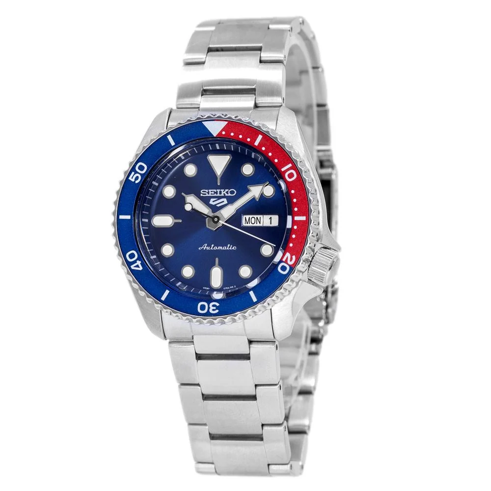 Seiko Men's SRPD53K1 5 Sports Blue Dial Watch
