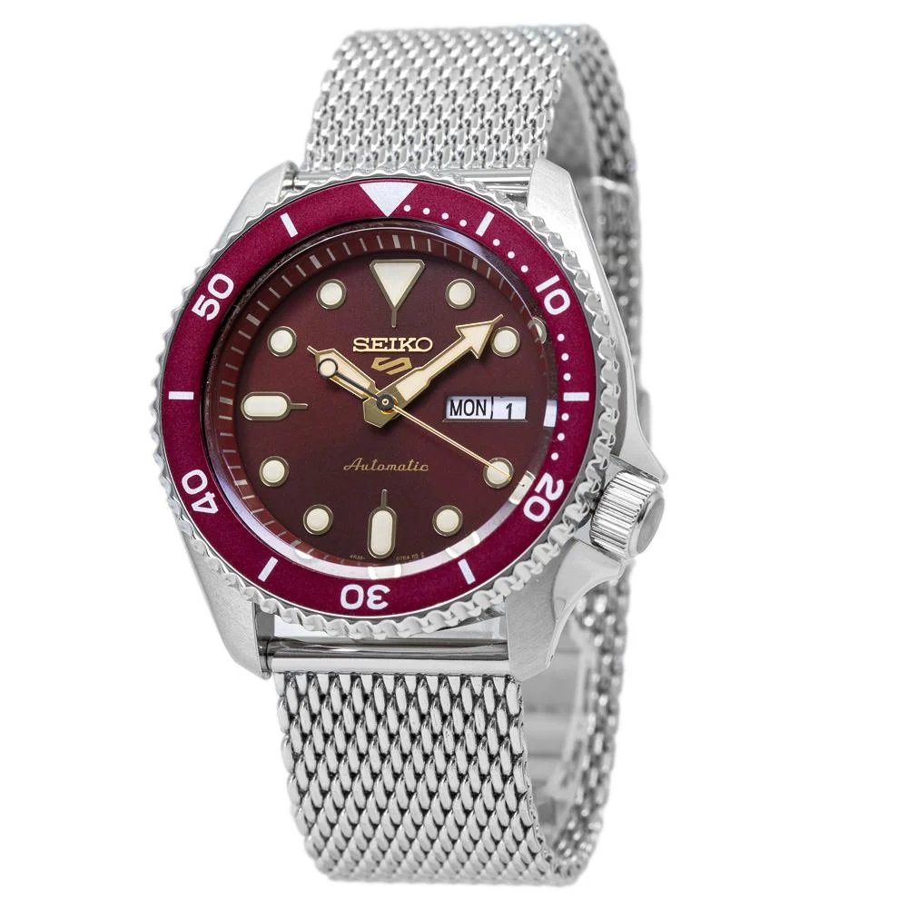 Seiko Men's SRPD69K1 Sports Red Dial Watch
