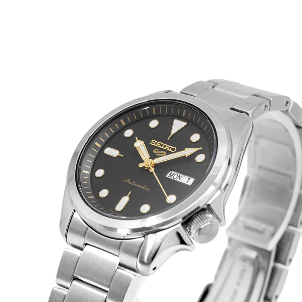 Seiko Men's SRPE57K1 5 Sports Black Dial Watch - Image 11
