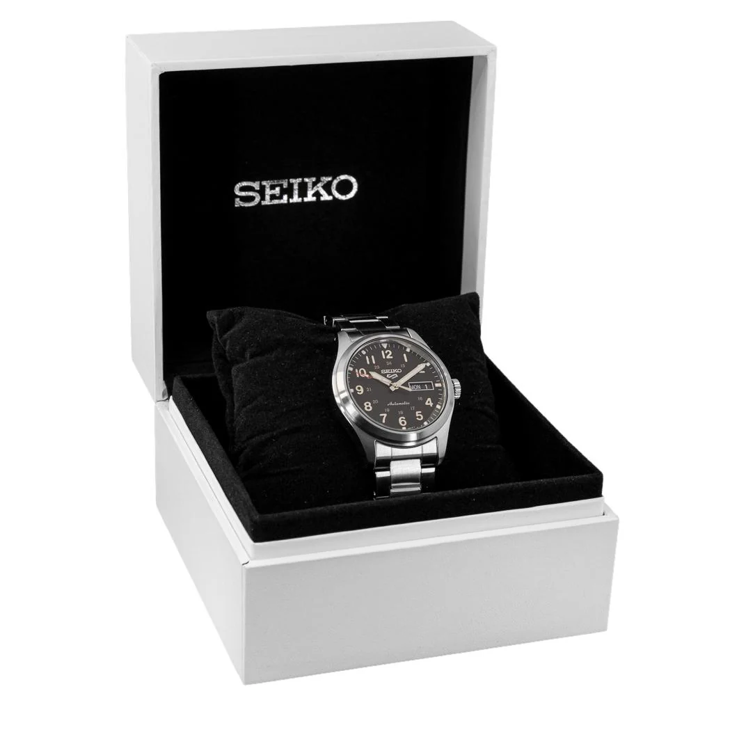 Seiko Men's SRPG27K1 5 Sports DayDate Display Watch - Image 8