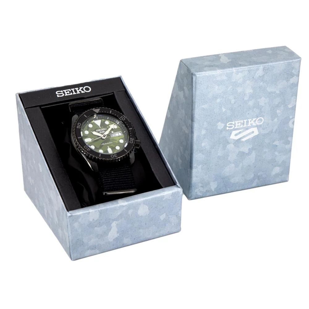 Seiko Men's SRPJ37K1 5 Sports Street Style Auto Watch - Image 10
