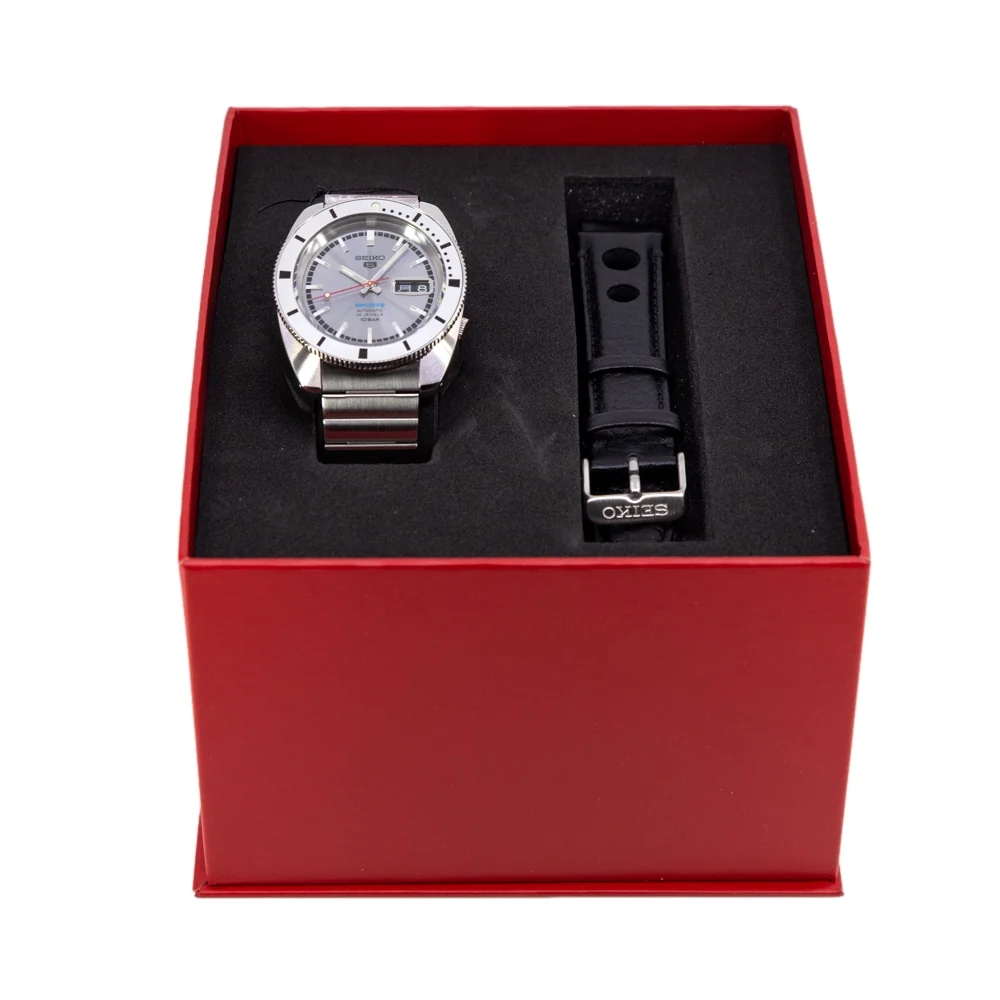 Seiko Men's SRPL03K1 5 Sports 1968 Auto Limited Ed - Image 9
