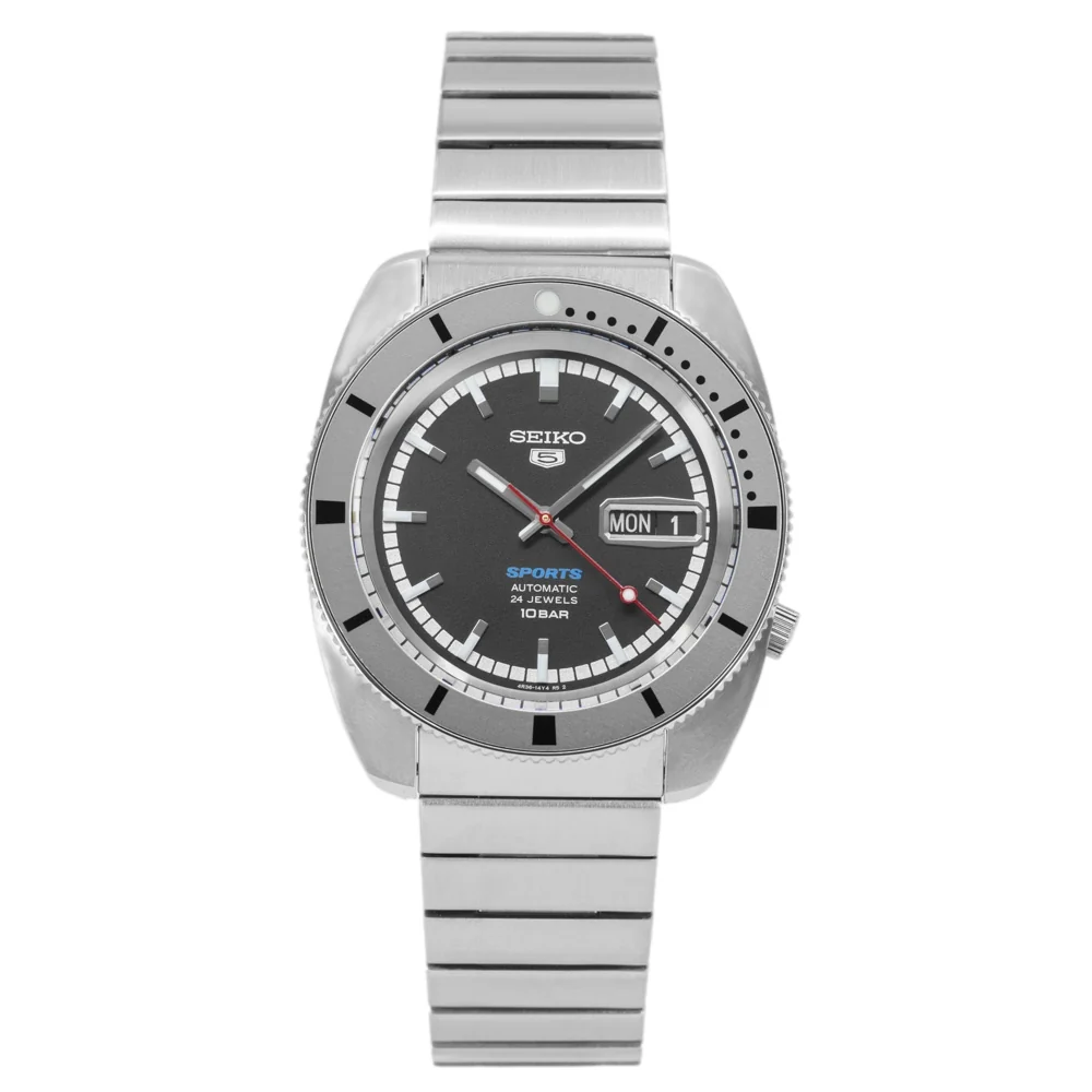Seiko Men's SRPL05K1 5 Sports Black Dial Automatic Ltd. Ed. - Image 2