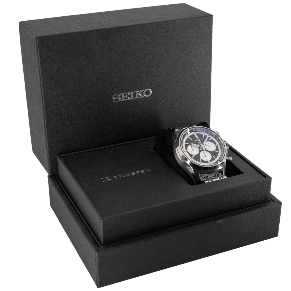 Seiko Men's SRQ051J1 Prospex Speedtimer 42mm Blue Dial Auto - Image 9
