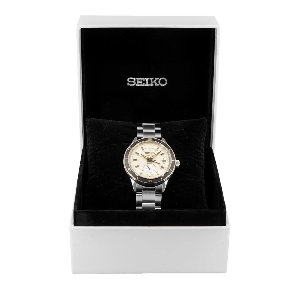 Seiko Men's SSA447J1 Presage Auto 3 hands Watch - Image 7