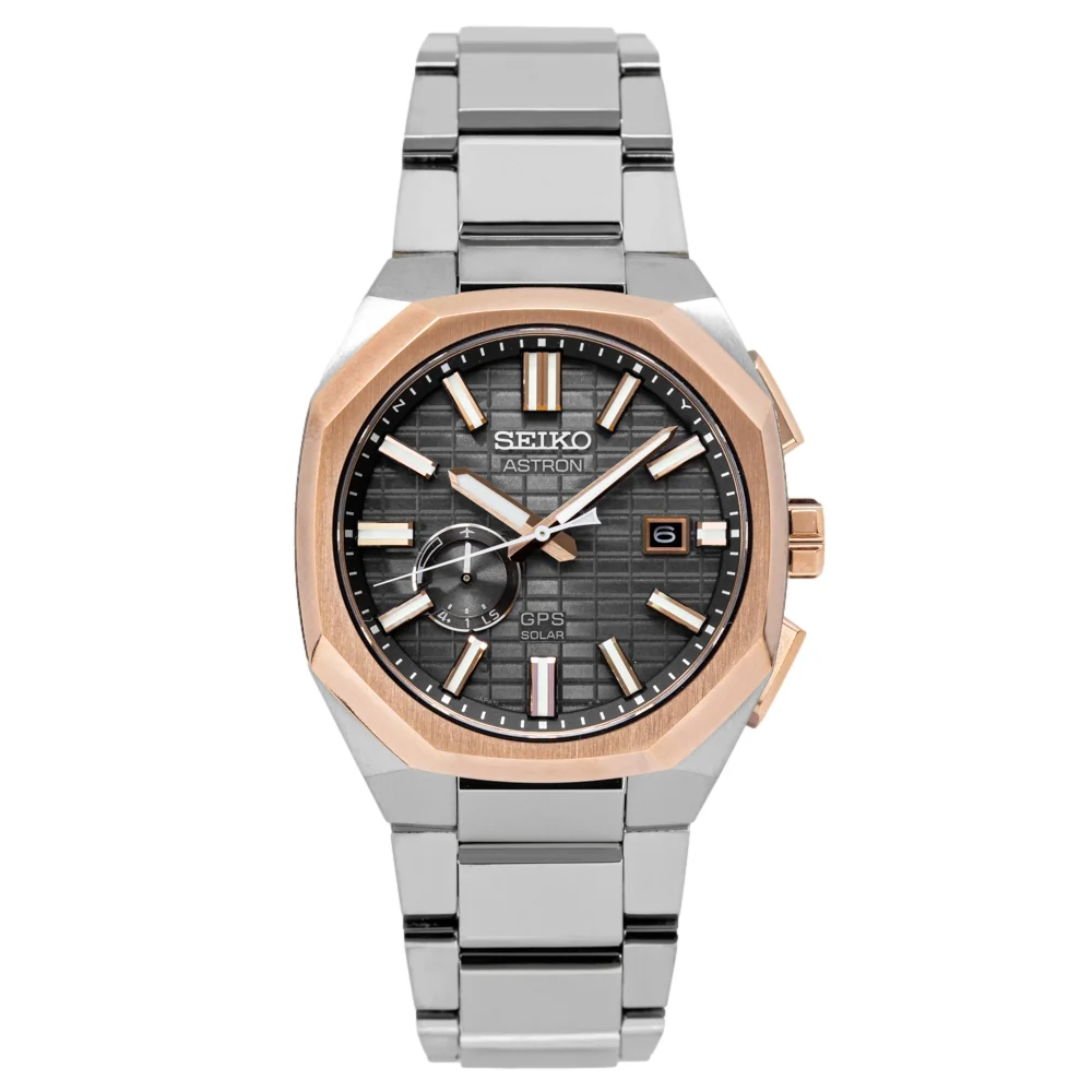 Seiko Men's SSJ014J1 Astron Quartz Gps Solar - Image 3