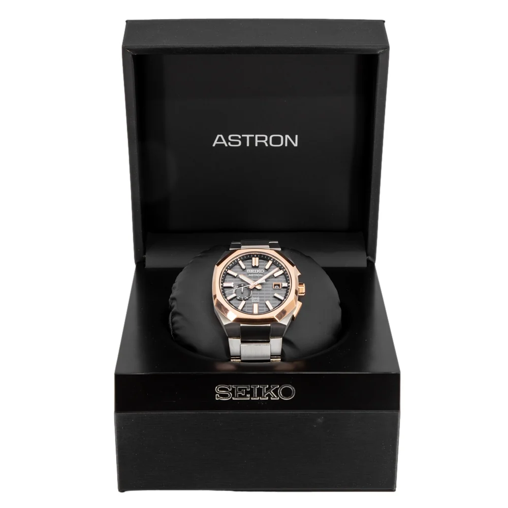 Seiko Men's SSJ014J1 Astron Quartz Gps Solar - Image 8