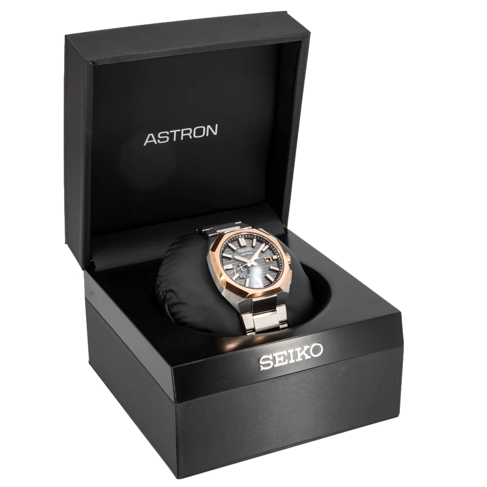Seiko Men's SSJ014J1 Astron Quartz Gps Solar - Image 9