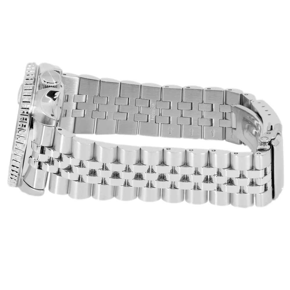 Seiko Men's SSK033K1 5 Sports White Dial Automatic GMT - Image 4