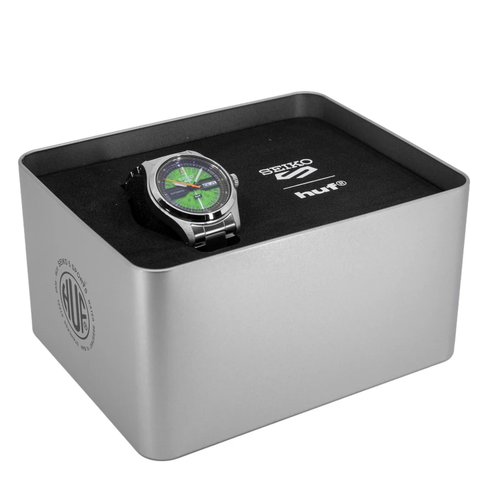 Seiko SRPM09K1 5 Sports Automatic Field Series Men's Watch x HUF - Image 3