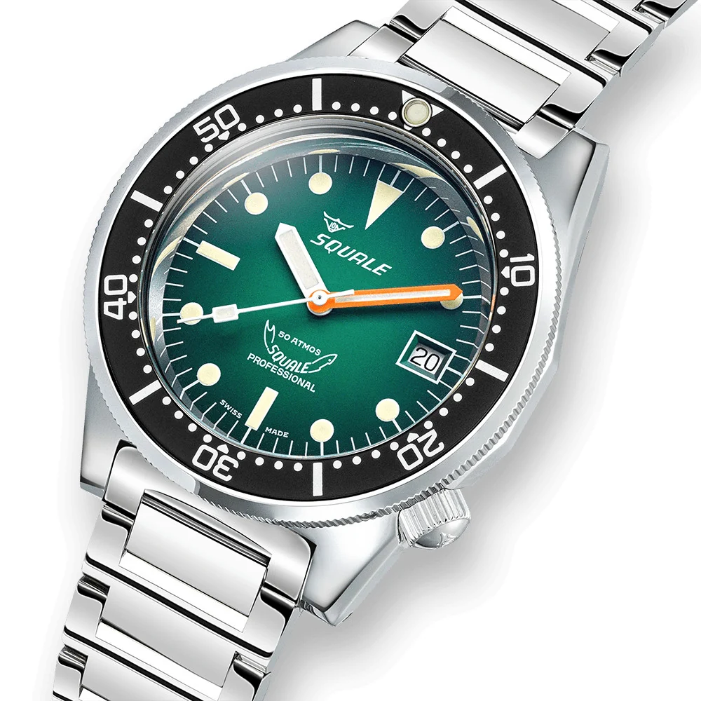 Squale 1521PROFGR.SQ20L 1521 Automatic Men's Watch - Image 4
