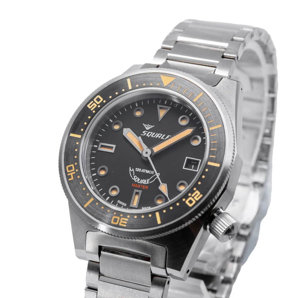 Squale MASTIBKBK.TI20 Master Automatic Men's Watch - Image 5