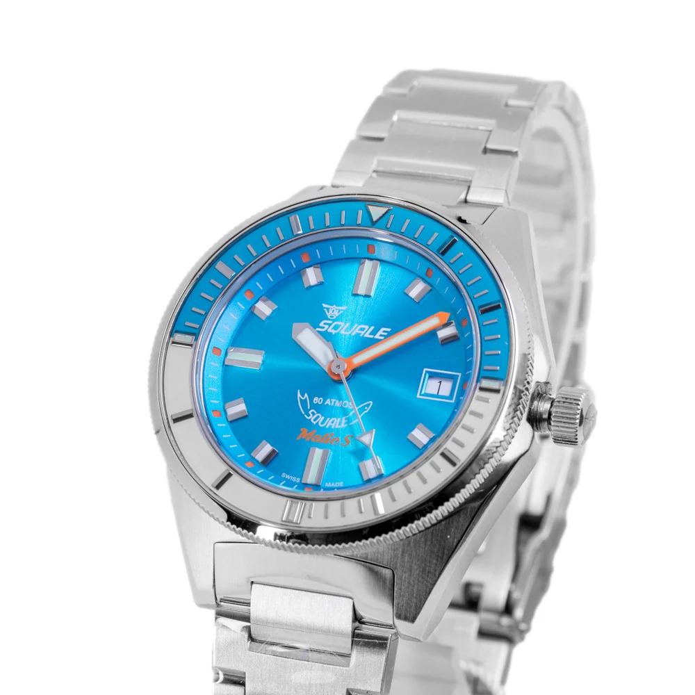 Squale MATICLBWLB.SSBX Matic S Automatic Men's Watch - Image 4