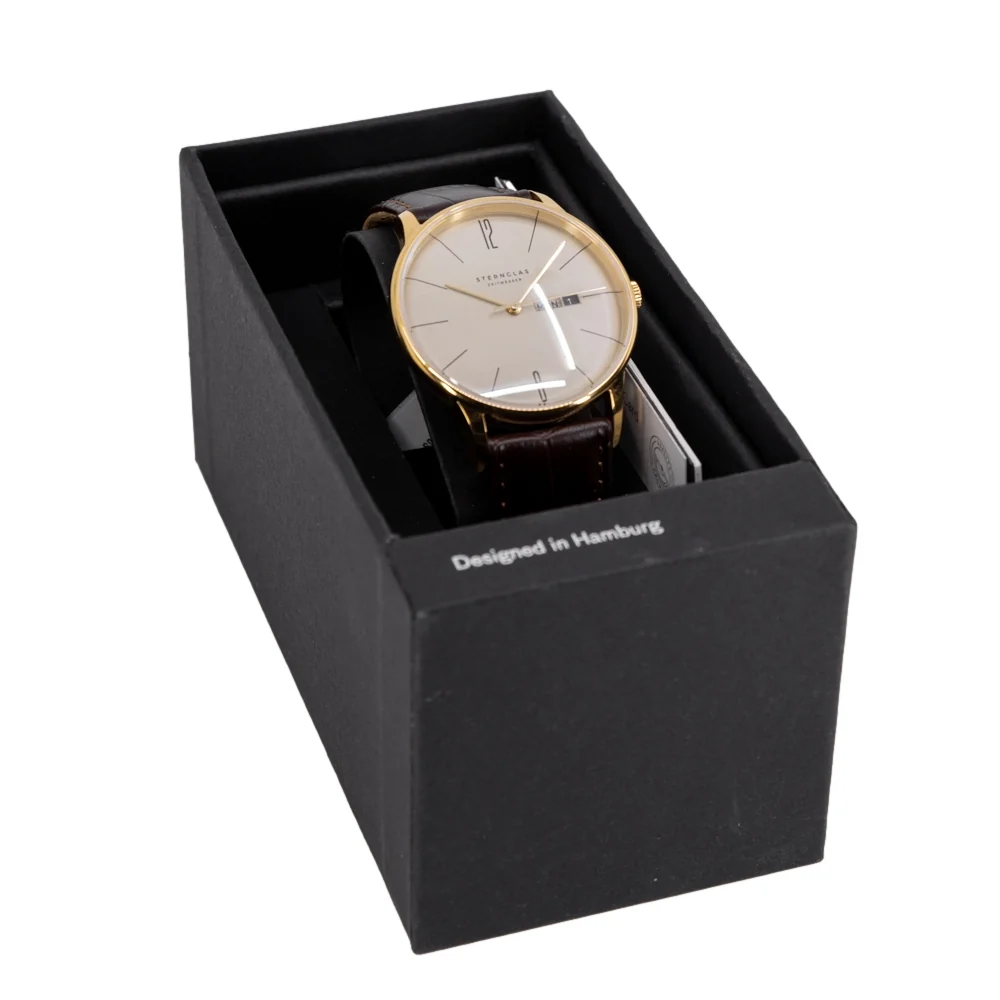 Sternglas Men's S01-BE14-HE01 Berlin 38mm Quartz - Image 9