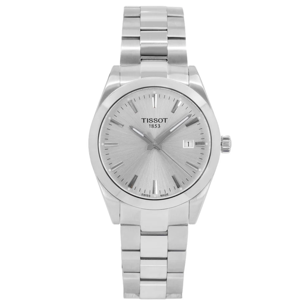 Tissot Gentleman T127.410.11.031.00 Silver Dial Watch - Image 2